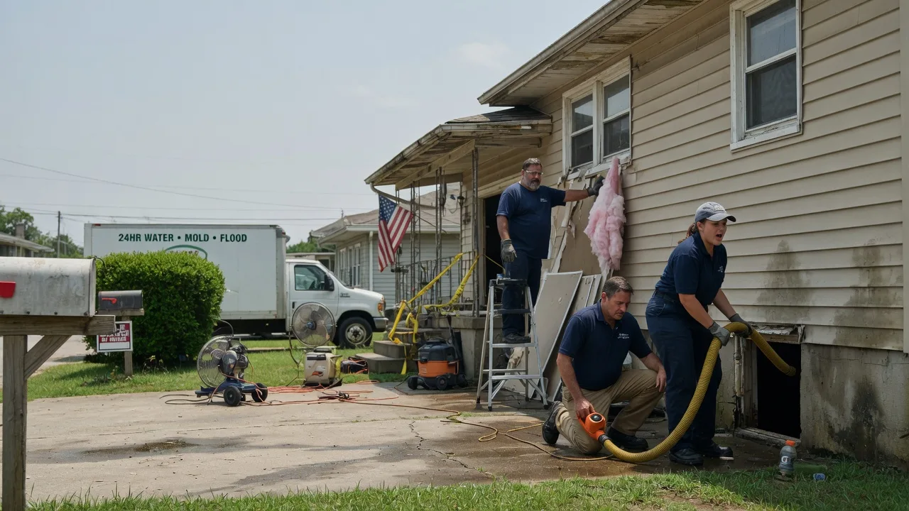 Water Damage Repair in Riverview, MI near me